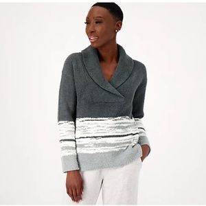 Barefoot Dreams CozyChic Shawl Collar Pullover size XS